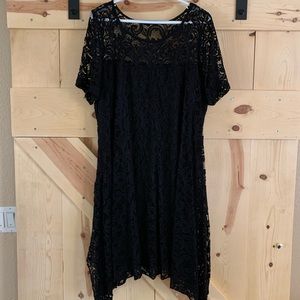 Lane Bryant Black Lace Dress 22/24